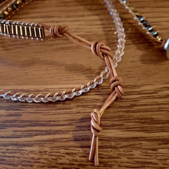 VICTORIA EMERSON Beaded Wrap Bracelet BOHEMIAN! - Picture 4 of 9